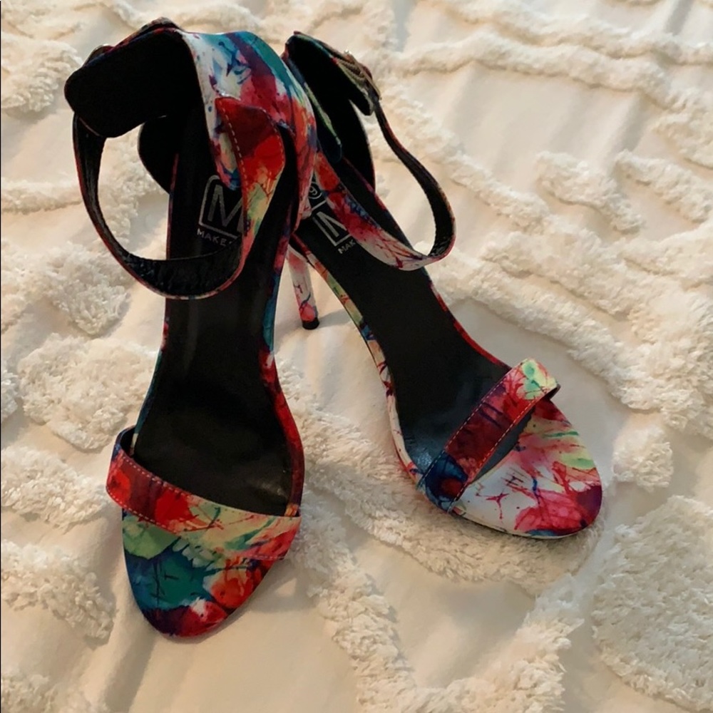 Brand new Tie-Dye Heels!